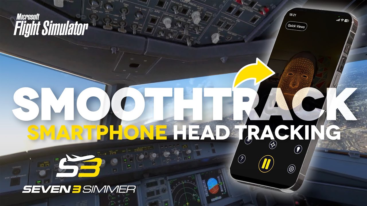 SmoothTrack 2.0 — отслеживание положения головы смартфона #microsoftflightsimulator #msfs2024 #msfs