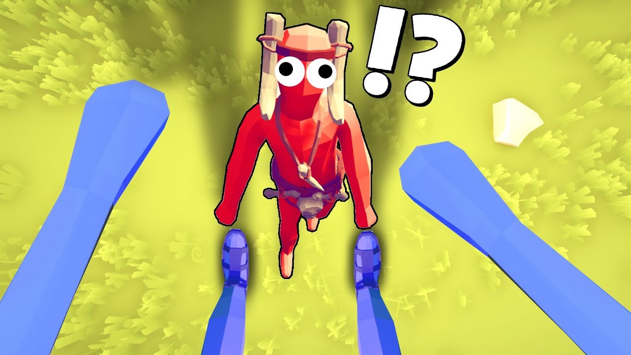 Я стал БОГОМ в РЕЖИМЕ ОТ ПЕРВОГО ЛИЦА в Totally Accurate Battle Simulator (TABS)
