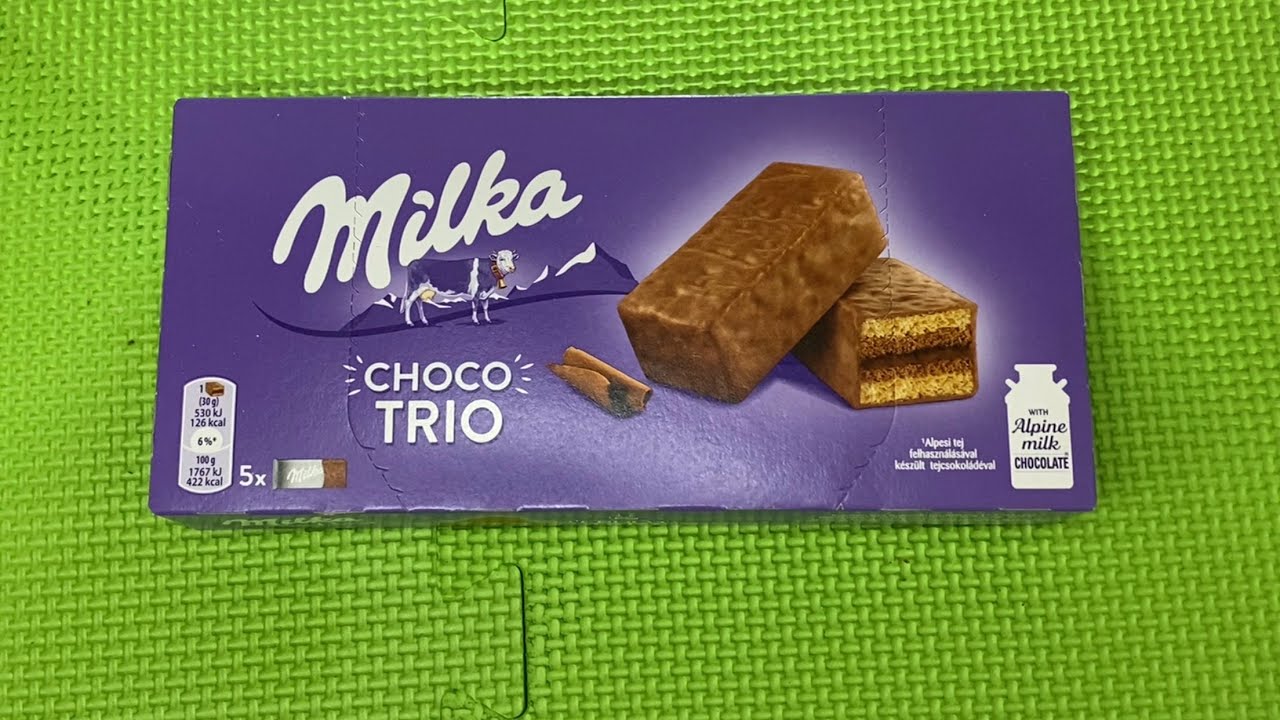 Milka Choco Trio Unboxing / Milka /  Satisfying ASMR #milka