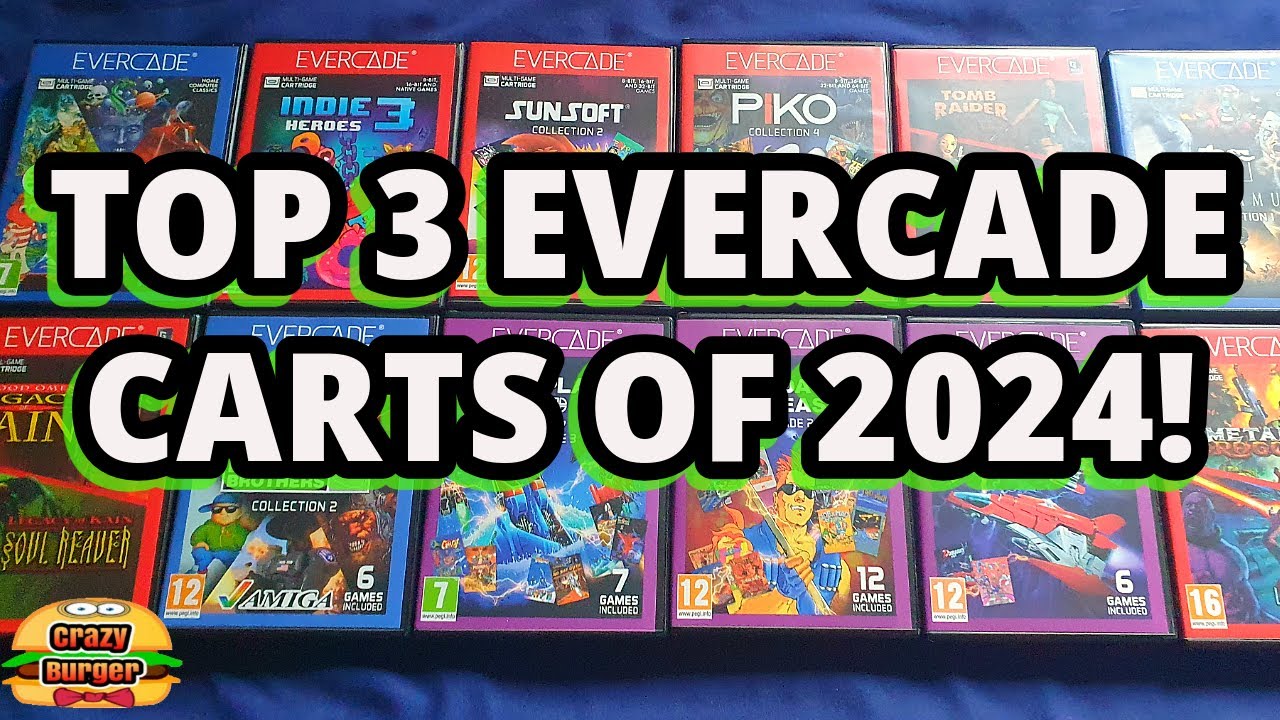 Top 3 Carts on Evercade in 2024!
