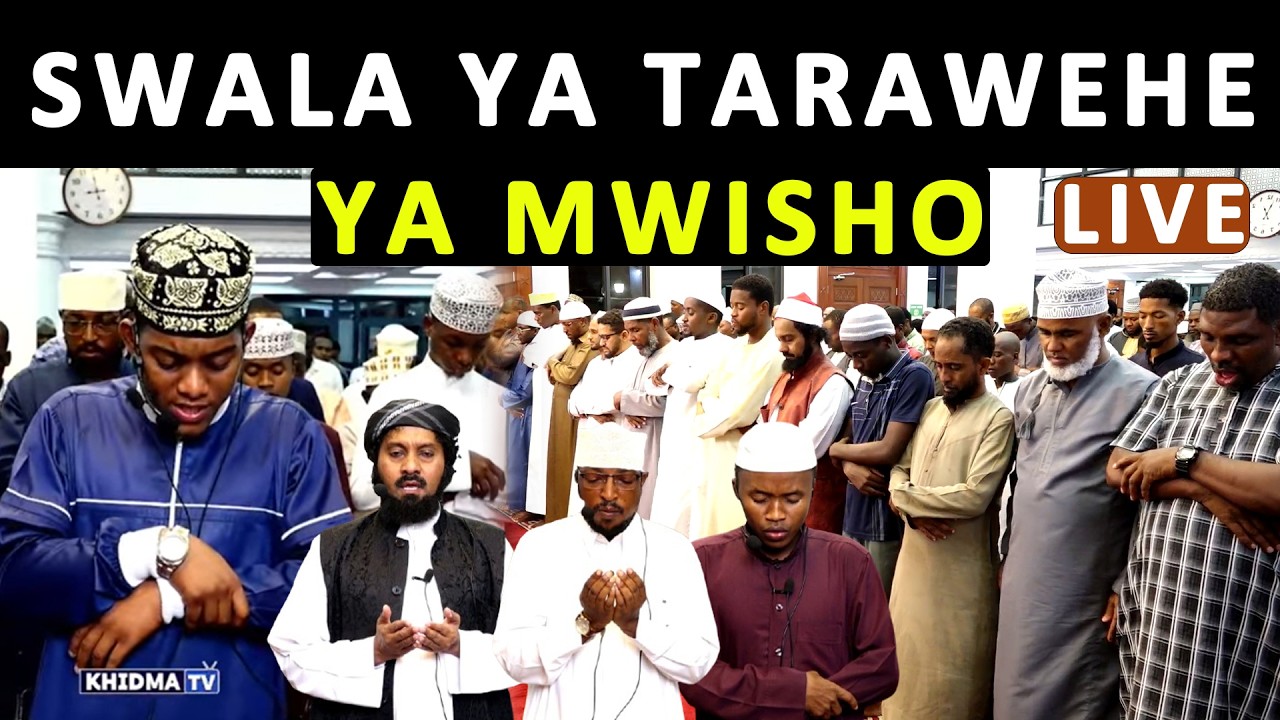 🔴LIVE: SWALA YA ISHAA NA TARAWEHE KUTOKA MASJID AMBIYAA TEMEKE DAR ES SALAAM