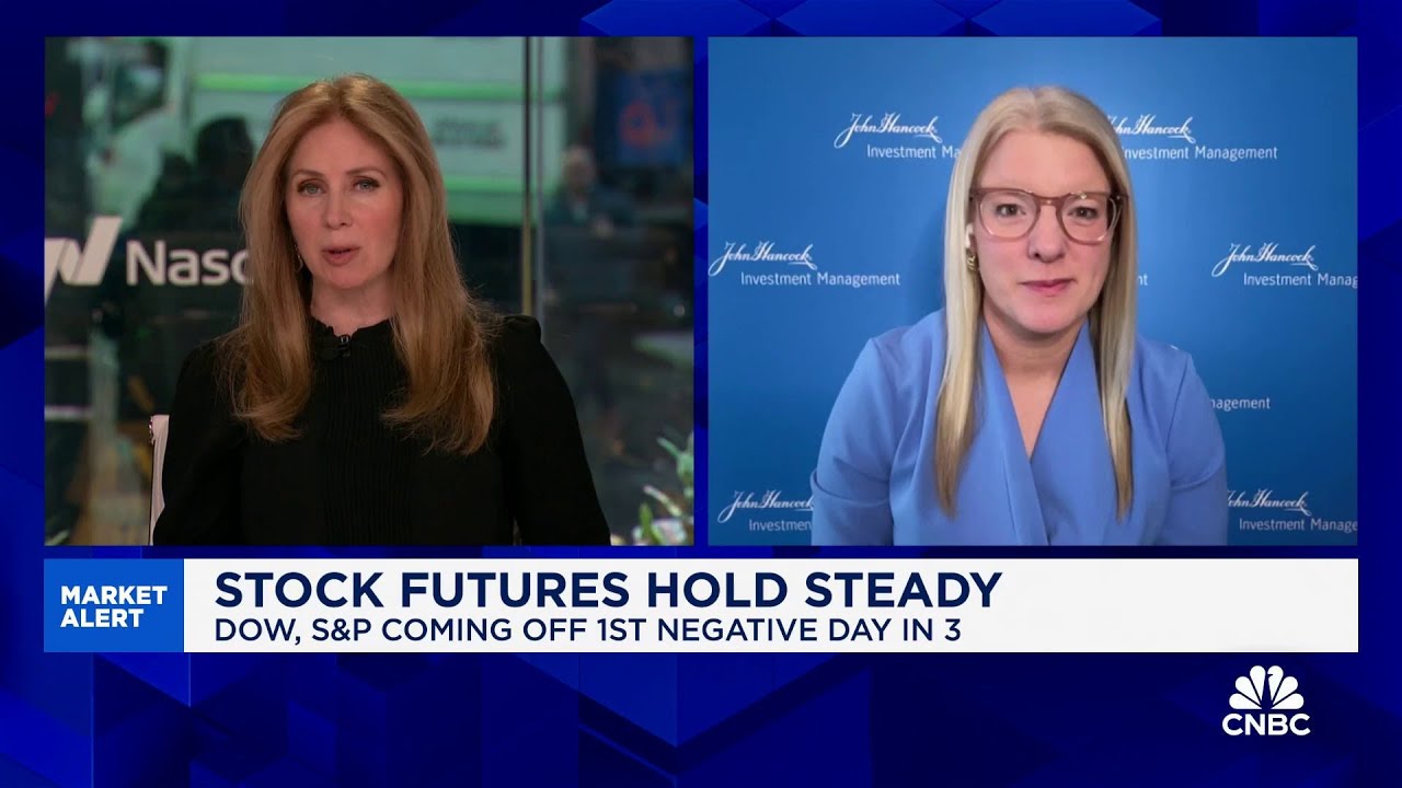One of the most underappreciated things right now is S&P earnings, says John Hancock's Emily Roland