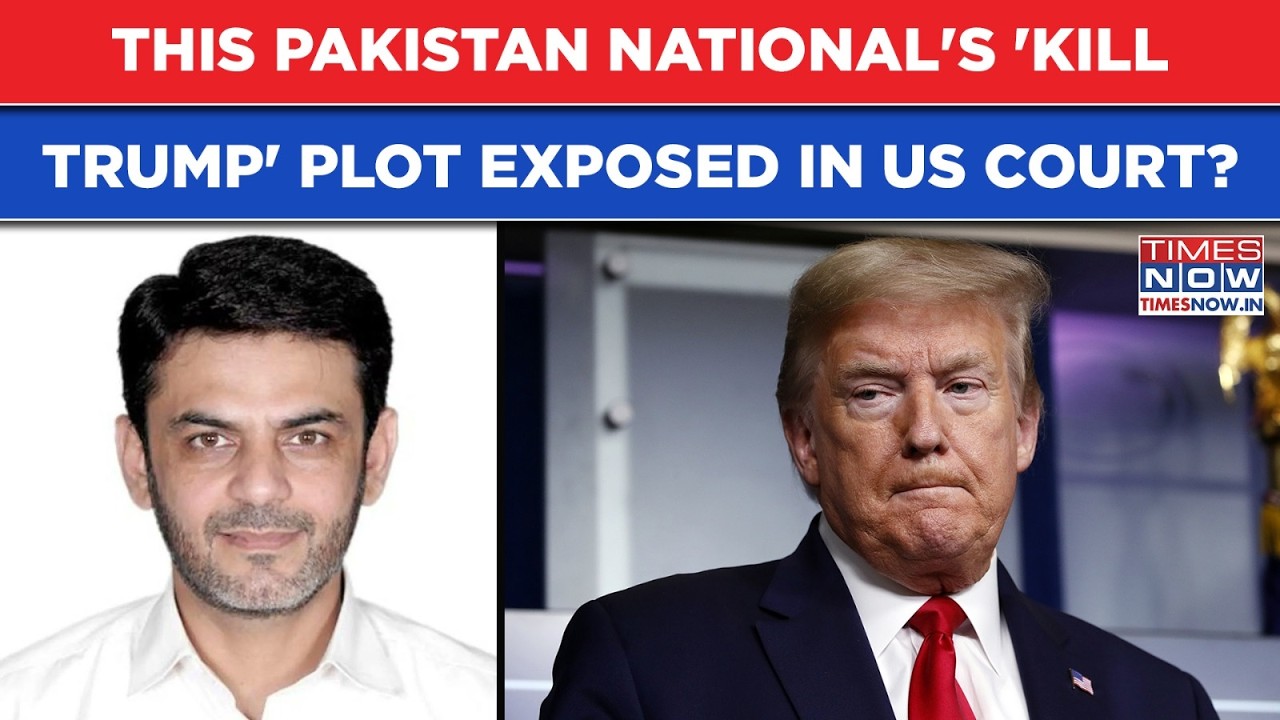 Pakistan National's 'Kill Trump' Plot Exposed In US? Who Is Asif Merchant? FBI Tells Court...