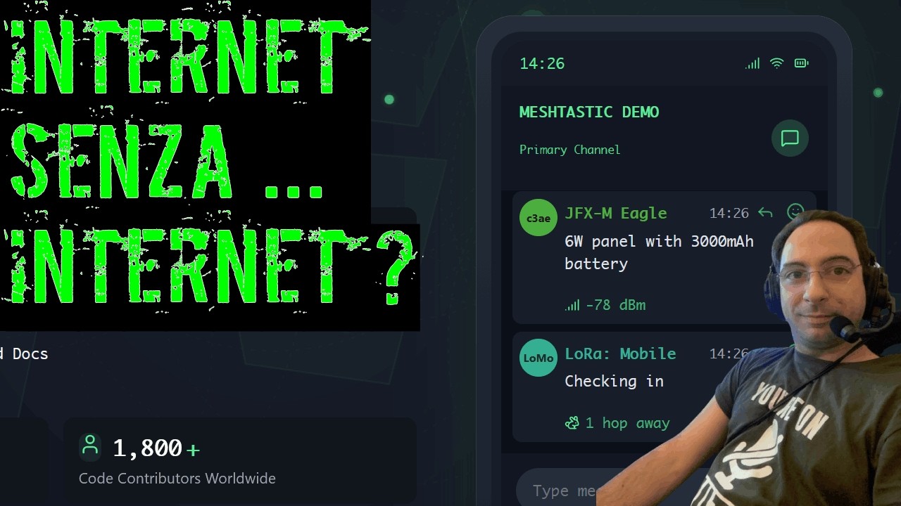 Internet senza Internet? 😮 Cos’è Meshtastic e perché LoRa cambia le regole