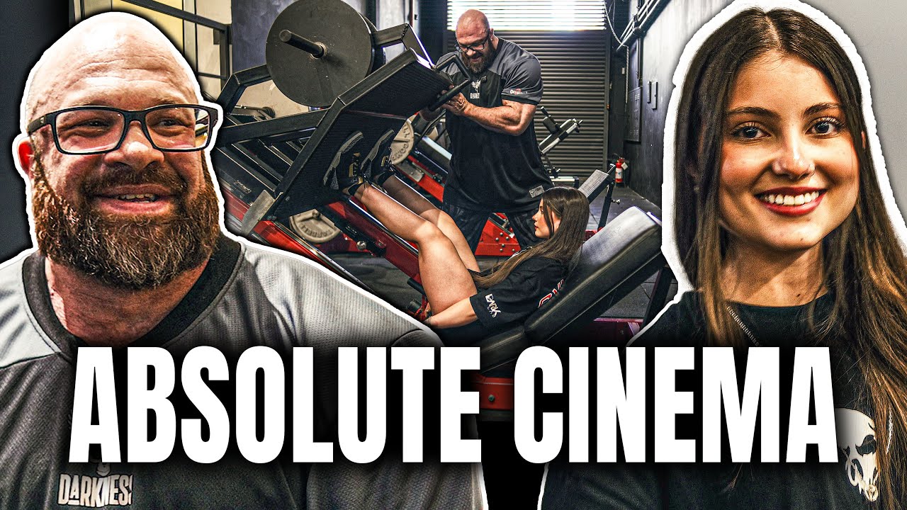 SOPHIA BIANCO E CRUZ pela PRIMEIRA VEZ NO LEGDAY NA DARKHOUSE!! *200kg*