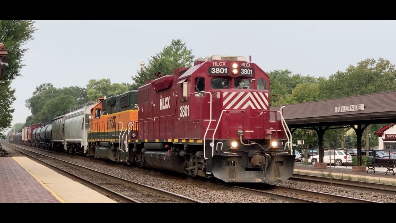 Riverside Railfanning