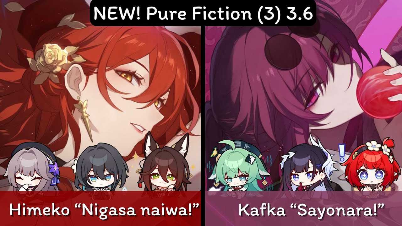 Honkai Star Rail Pure Fiction 3.6 | Himeko x Herta Superbreak & Kafka DOT