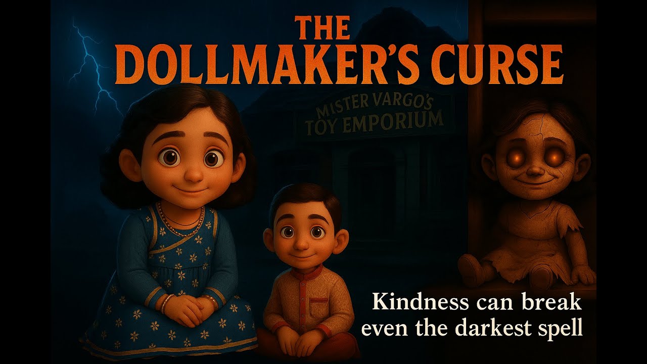 The Dollmaker’s Curse | Horror Story | Bengali Animation 