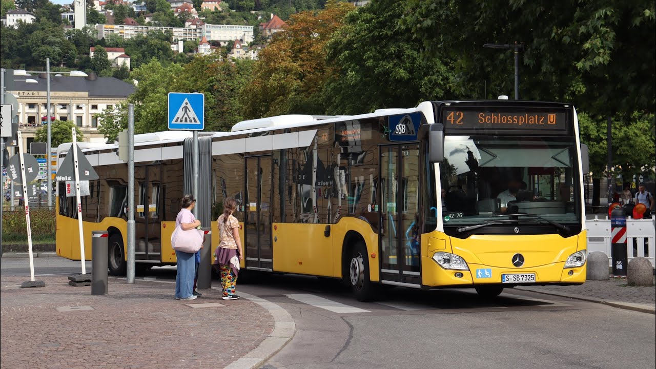 SSB Mercedes Benz Citaro C2 Gelenkbus (mitfahrt)