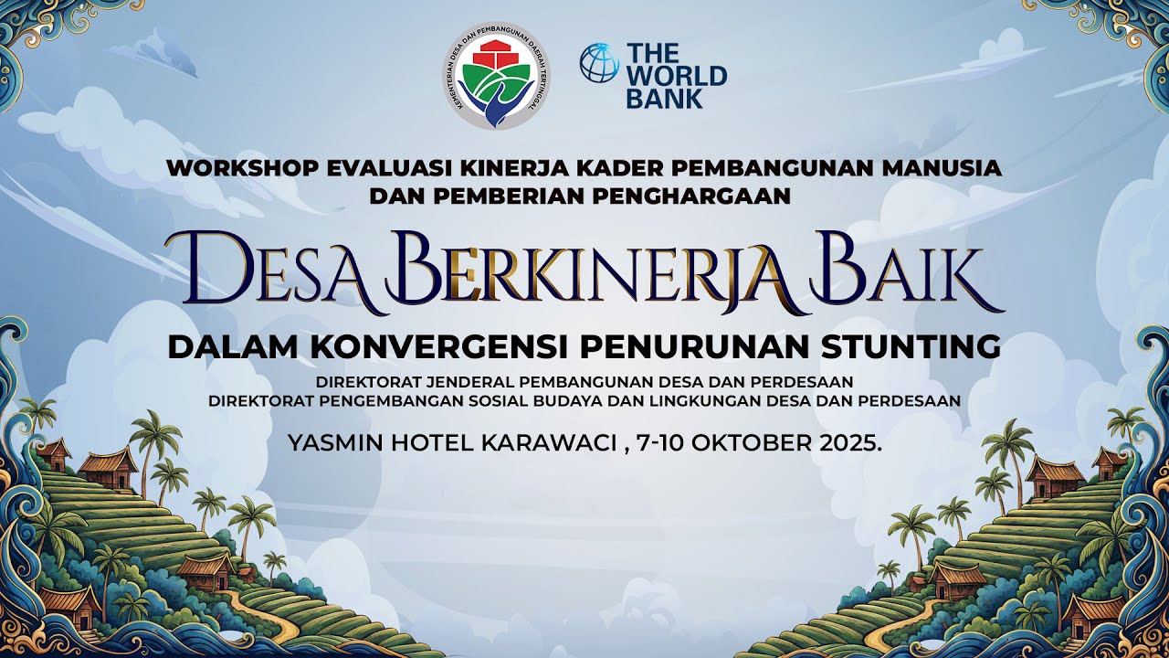 Sosialisai Kemendes PDT Nomor 343 Tahun 2025 Tentang Kemajuan dan Kemandirian Desa