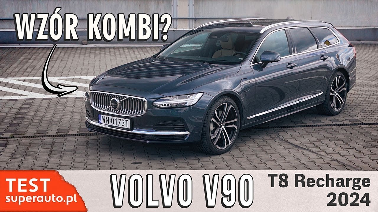 Volvo V90 2024 T8 Recharge - kombi jak za dawnych lat TEST PL | Superauto.pl