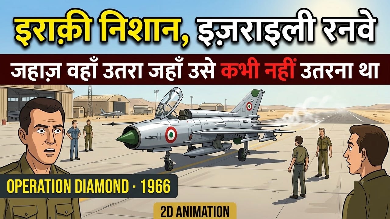 Operation Diamond: जब Israel ने चुराया USSR का MIG-21 | True Story