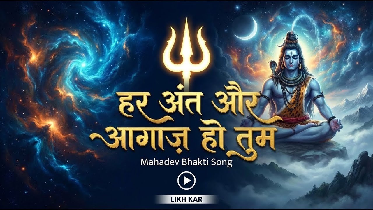 हर अंत और आगाज़ हो तुम 🔱 | Har Ant Aur Aagaz Ho Tum | Mahadev Bhakti Song