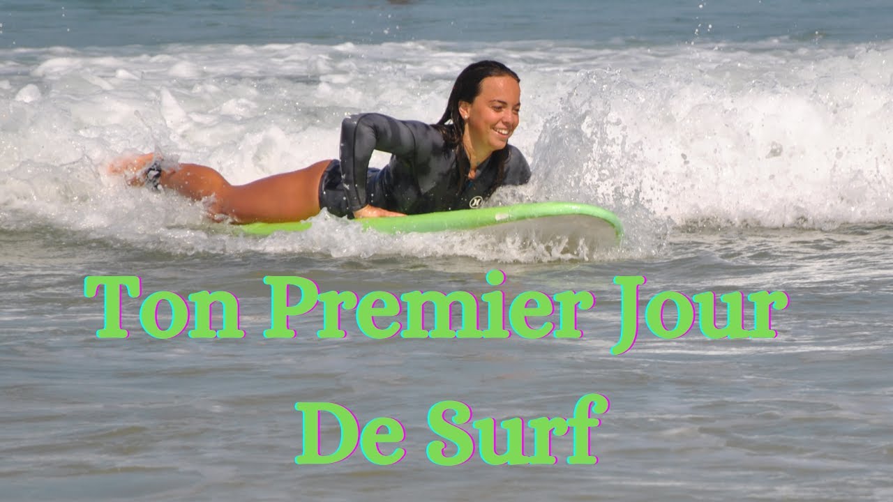 VOTRE PREMIER COURS DE SURF EN VIDÉO