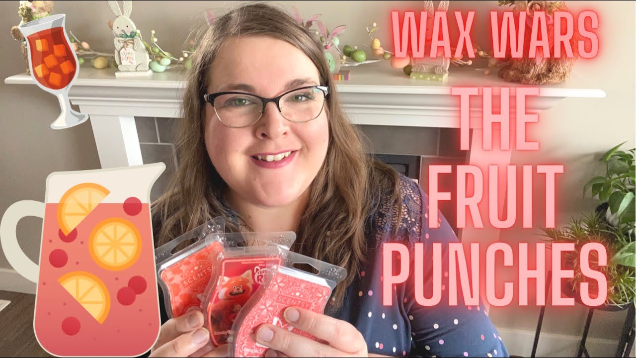 WAX WARS: The Fruit Punches | Scentsy Paradise Punch, Turning Red & Let’s Get Punchy