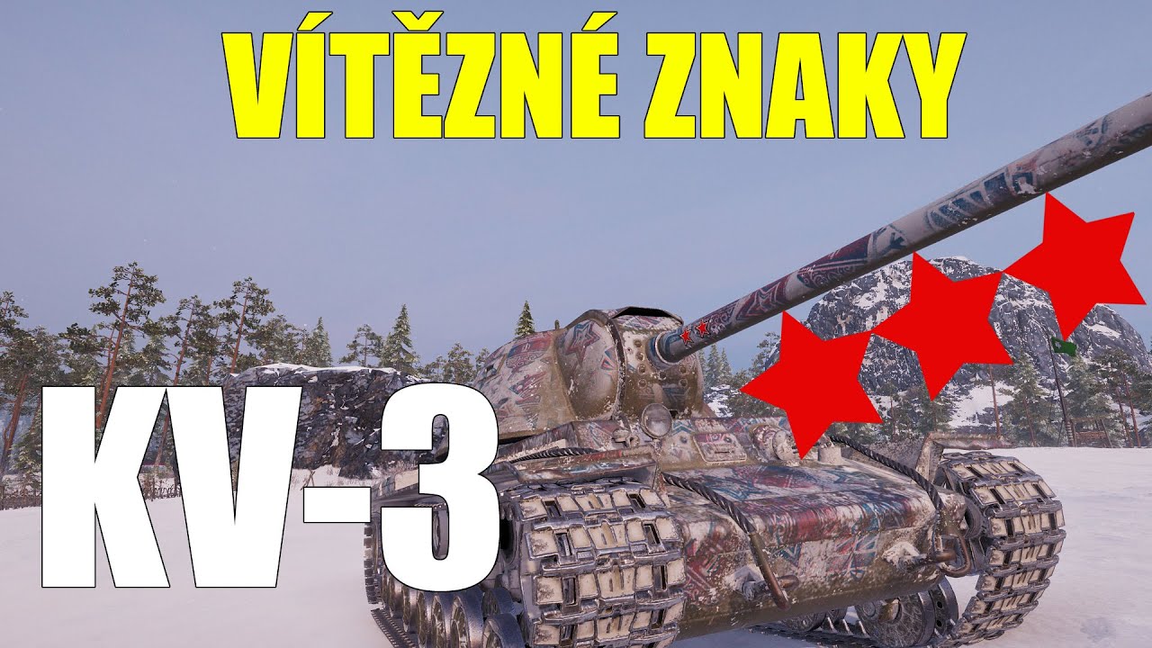⭐️ 36. Vítězné znaky | KV-3 (SuperKravaťák ve WoT)