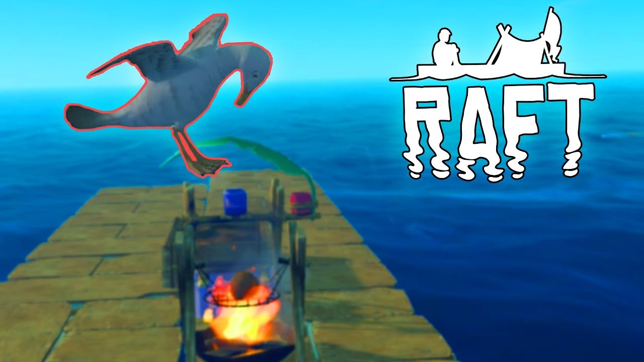 САМИ НА САЛ В ОКЕАНА С АКУЛА 🦈 - Raft