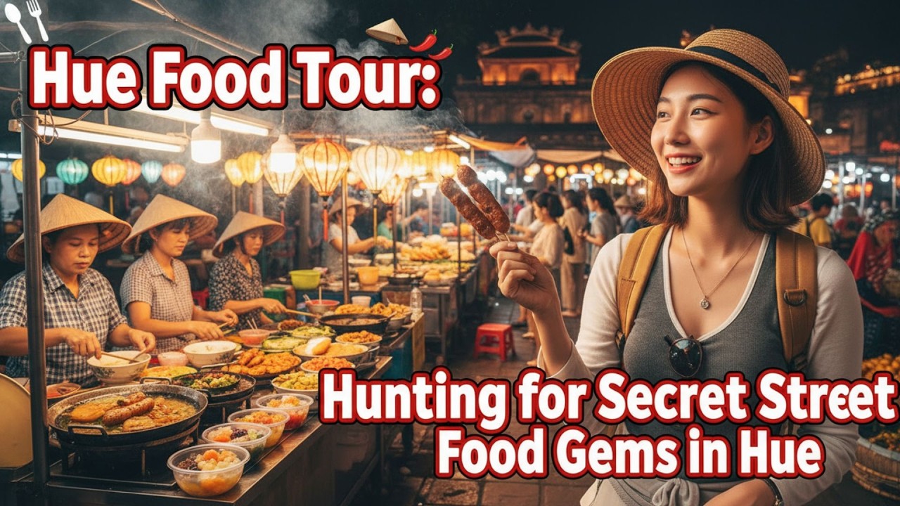 Hue Food Tour: В поисках секретных уличных гастрономических жемчужин Хюэ