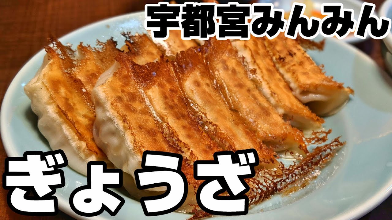 「宇都宮みんみん」焼餃子水餃子ライス