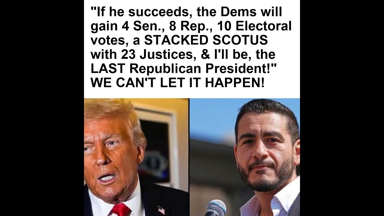 Trump warns El-Sayed victory could reshape U.S. politics, raising stakes in key Senate race.