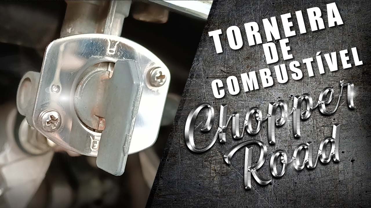 Como usar a torneira de combustível da Chopper Road 150