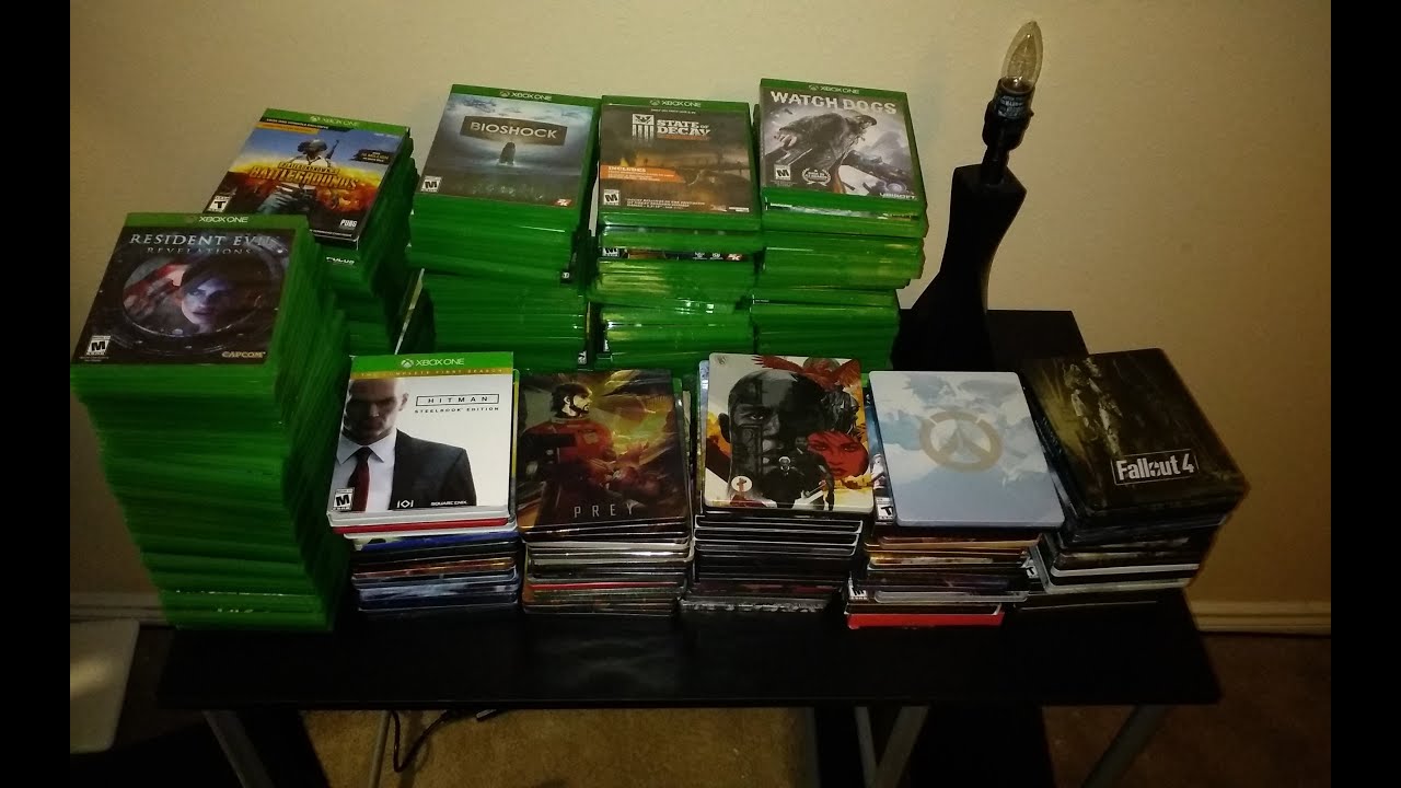 Xbox One collection 2018 +175 games!