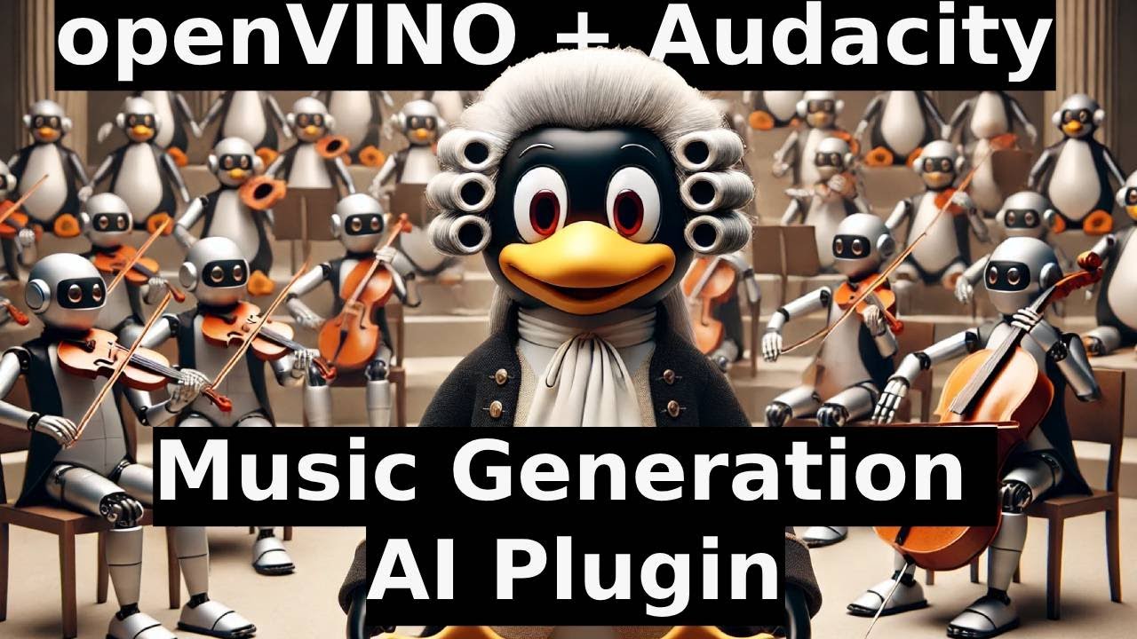 Позволяет ли плагин openVINO Music Generation Audacity AI (на Linux Mint) создавать хорошую музыку?