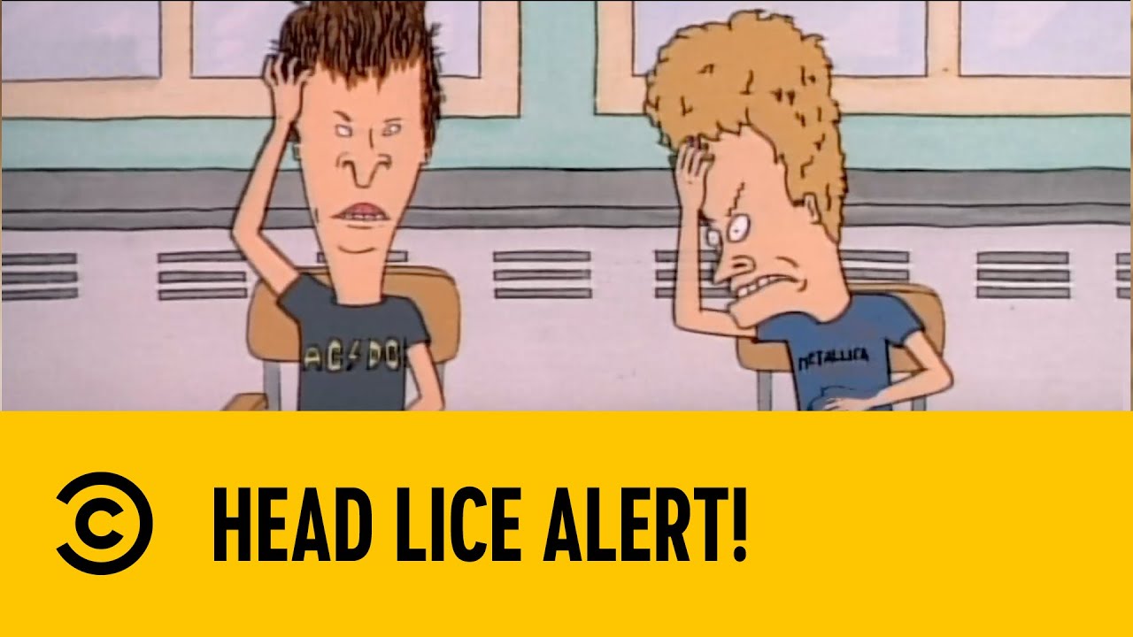 Head Lice Alert! | Beavis And Butt-Head | Comedy Central Africa