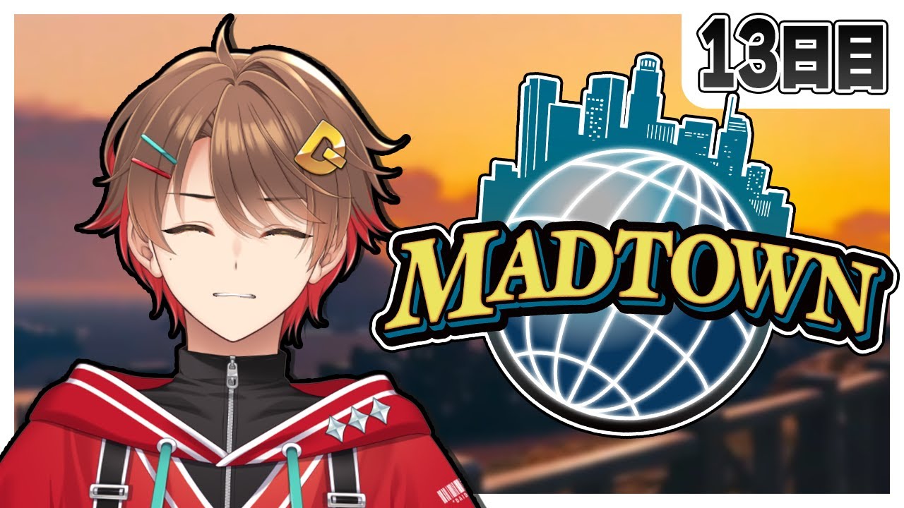 【#MADTOWN】今日も稼ごう！白狐はお金がほしいみたい 13日目【だいだら視点】