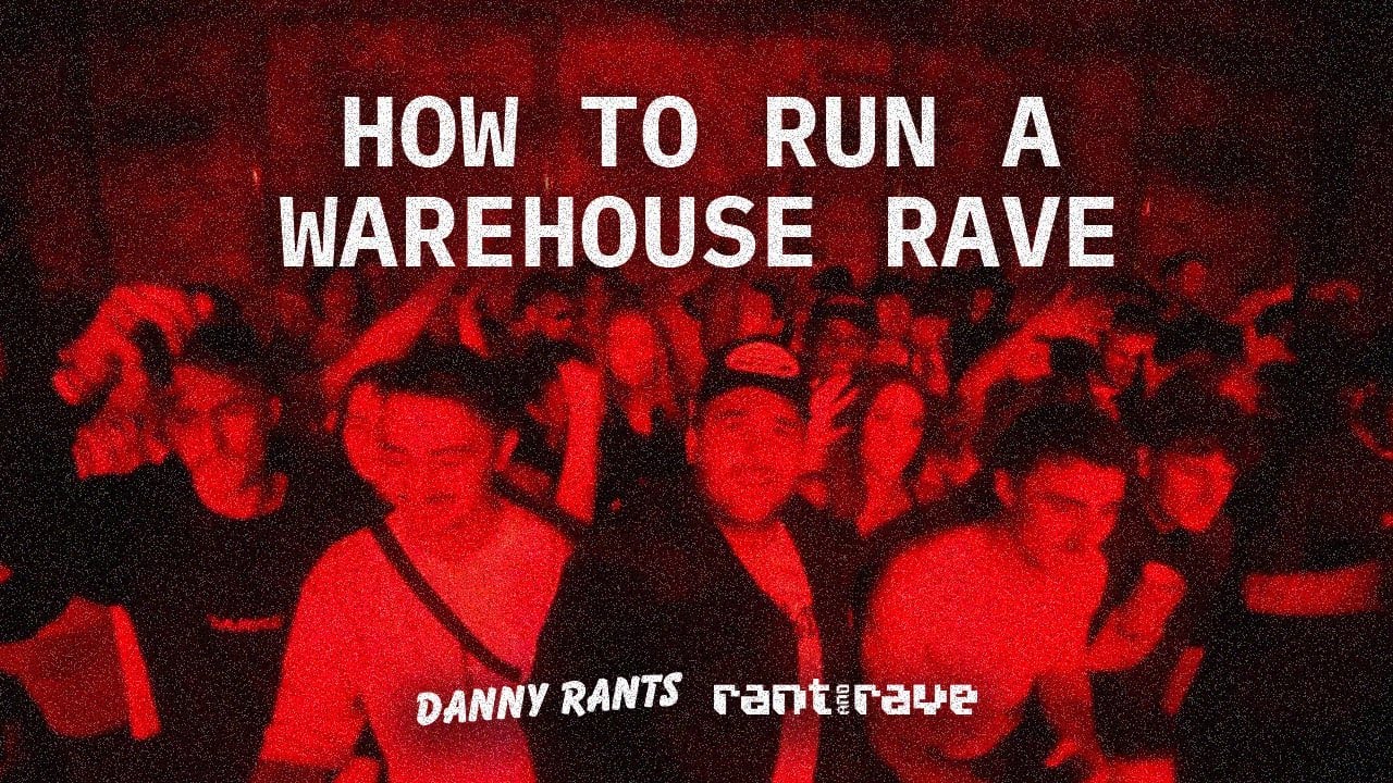 I RAN AN UNDERGROUND WAREHOUSE RAVE! Here Is How!