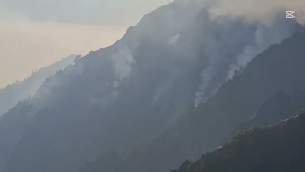 A Massive Wildfire 2025  in Bethanchowk 🇳🇵