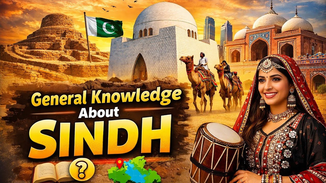 GK about SINDH / General Knowledge about sindh #sindhpolice