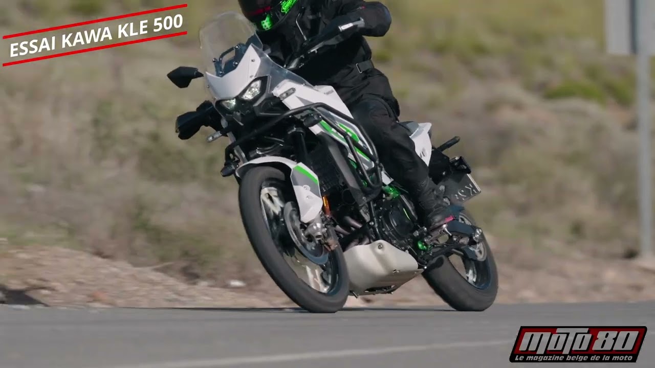 Moto 80 - Essai Kawasaki KLE 500