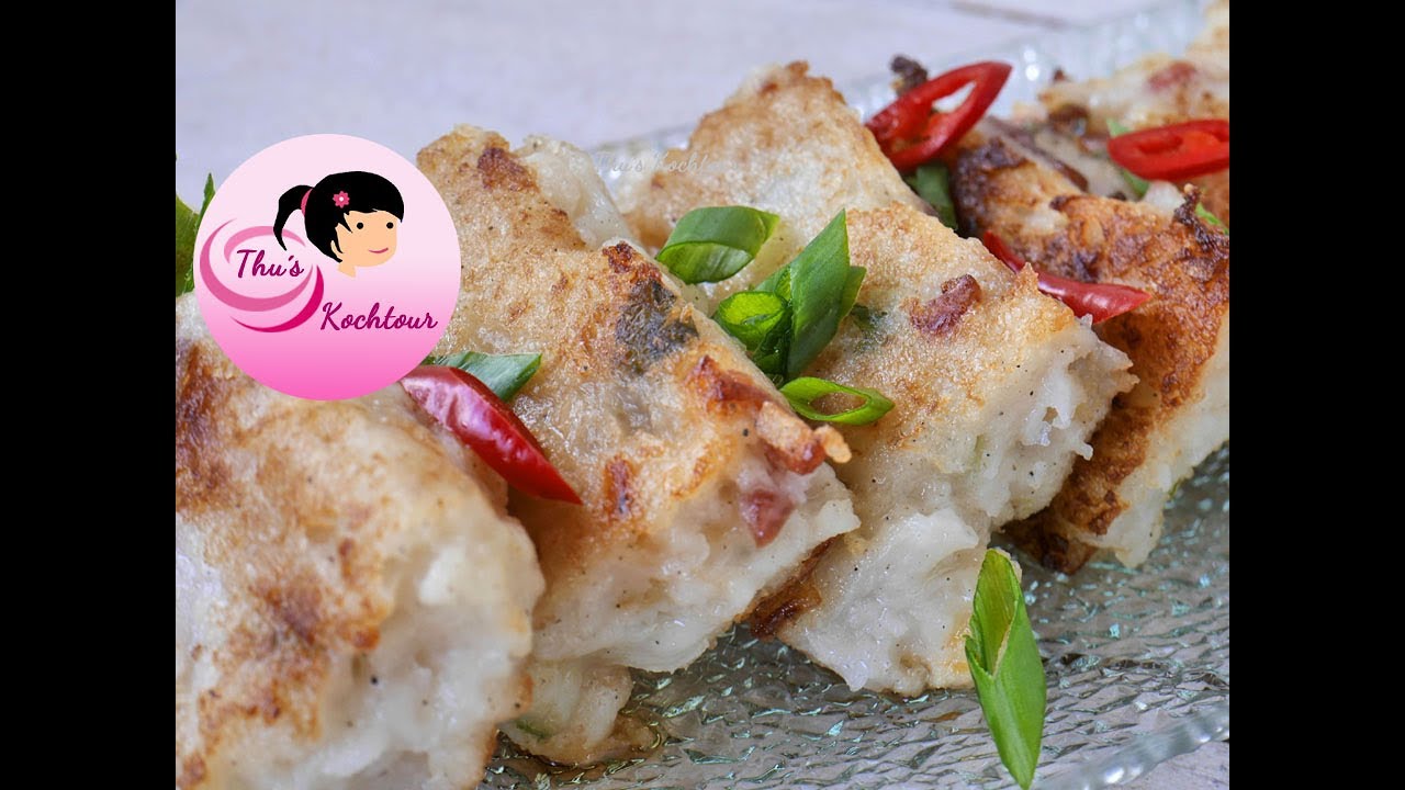 [ENG-SUB] Radish Cake/ Rettich Kuchen /  Banh Cu Cai