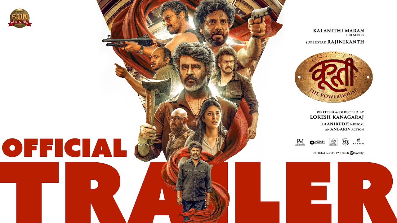 Coolie - Official Hindi Trailer | Superstar Rajinikanth | Sun Pictures | Lokesh | Anirudh