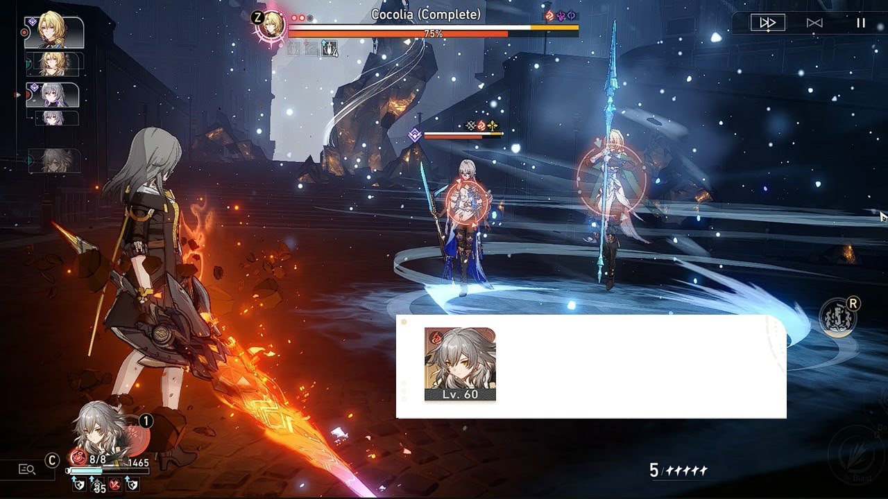 MC Stelle Solo vs Cocolia Simulated Universe World 6 The Destruction Path - Honkai Star Rail