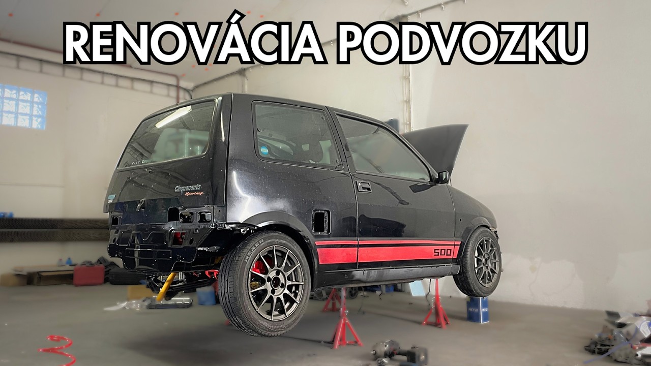 RENOVUJEM PODVOZOK | Projekt Cinquecento Luigi Part 6