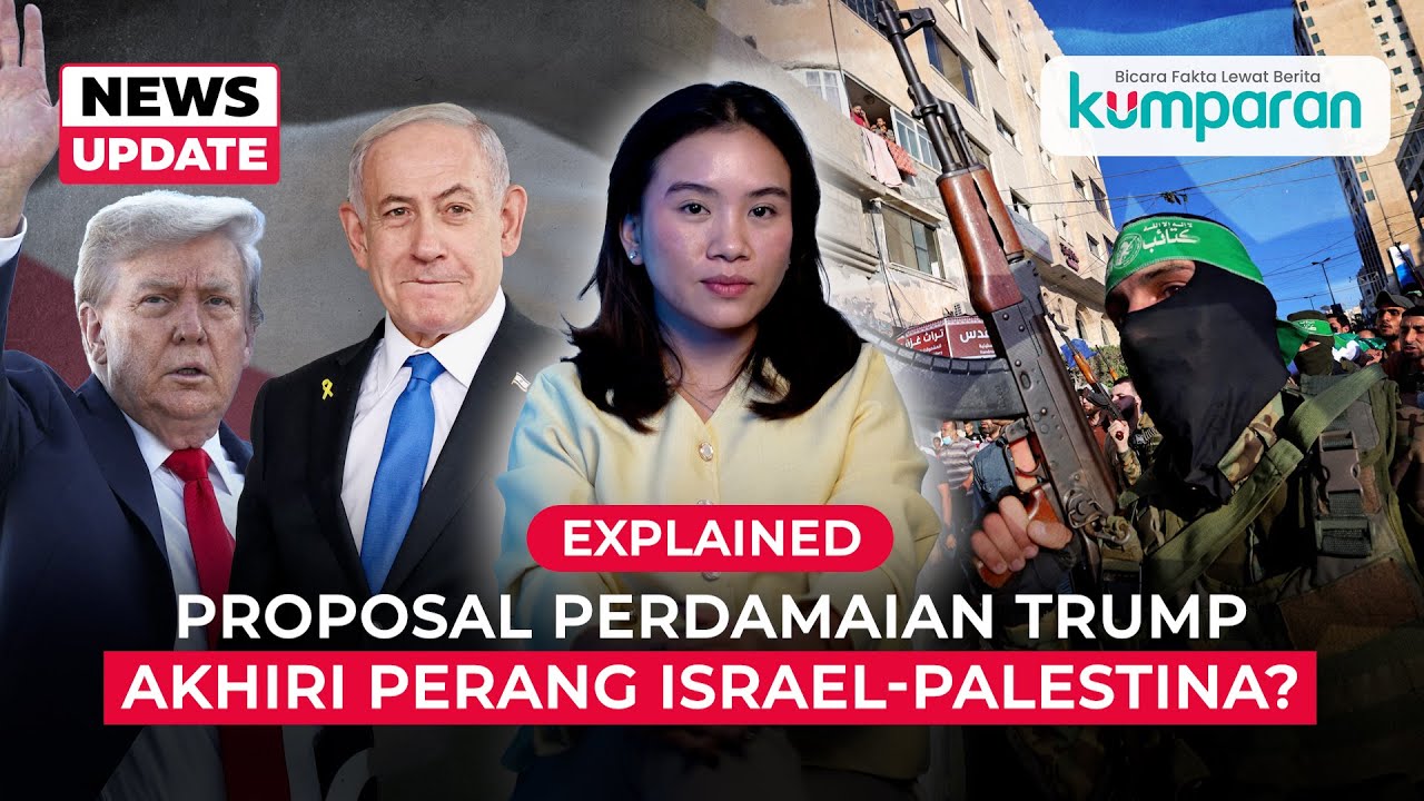 Explained | Proposal Perdamaian Trump, Akankah Perang Israel-Palestina Berhenti?