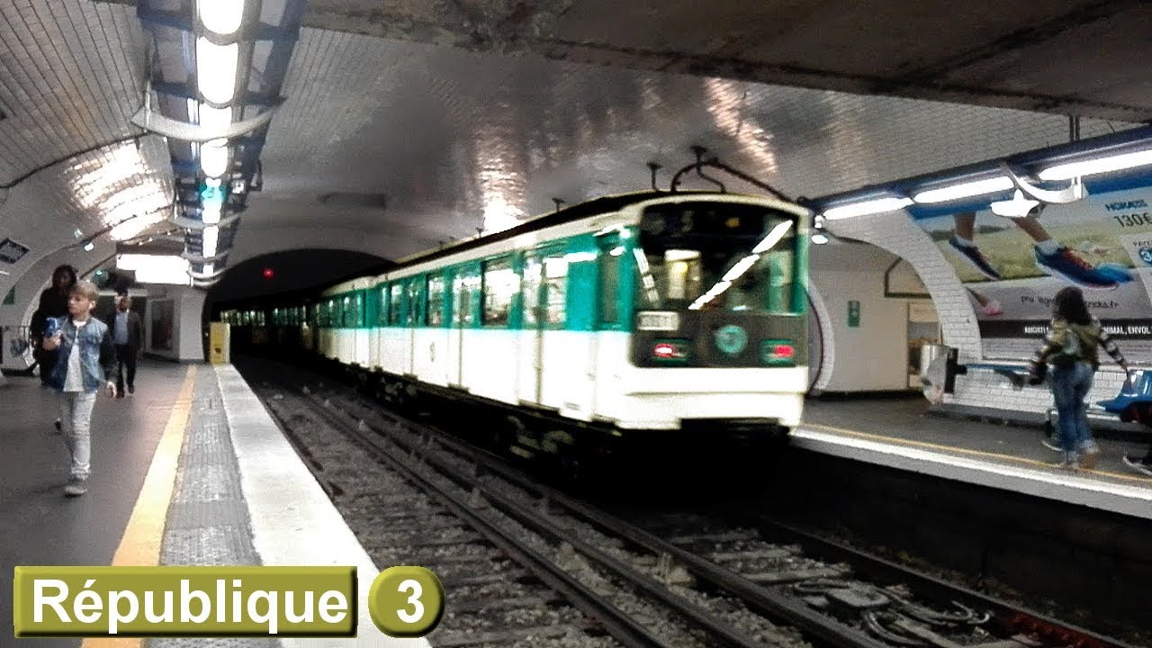Репюблик | линия 3 : Парижский метрополитен ( RATP MF67 )