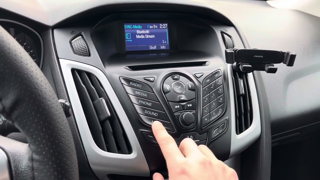 Как подключить Bluetooth-аудио к Ford Focus (2013 и аналогичные годы)