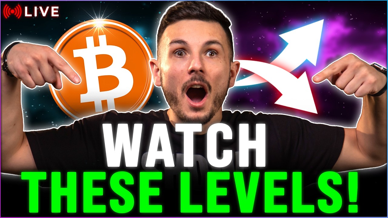Bitcoin LIVE Analysis! Levels You Don't Want To Miss!
