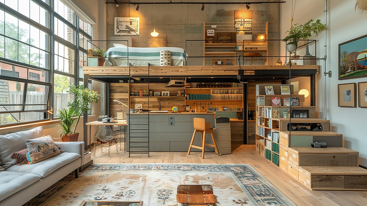 Industrial BUT Cozy: How to Design the Ultimate Urban Loft Interior