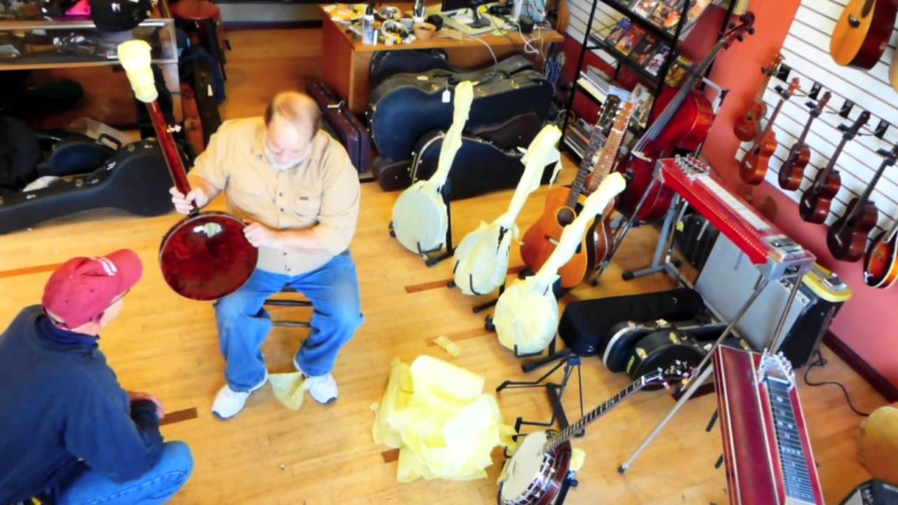 New Prucha Banjos arrive at the House of Fine Instruments
