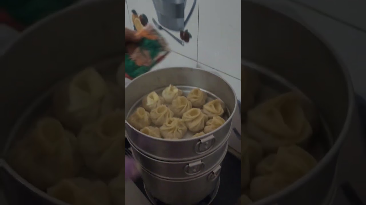 How to Make Tasty Momos 😁 and momo aachar #nepyatra #nepalivlog #ytshort #minivlog #momos #shorts