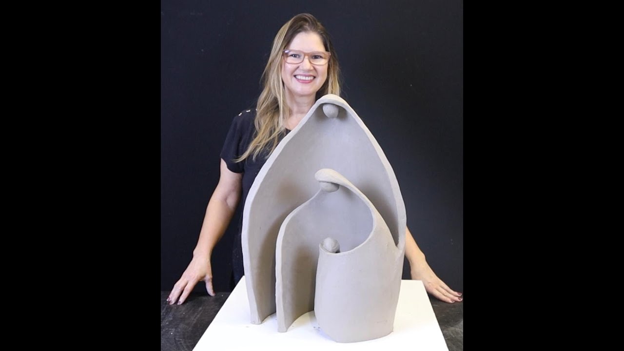 COMO FAZER ESCULTURA CERÂMCA COM TECNICAS DE PLACAS