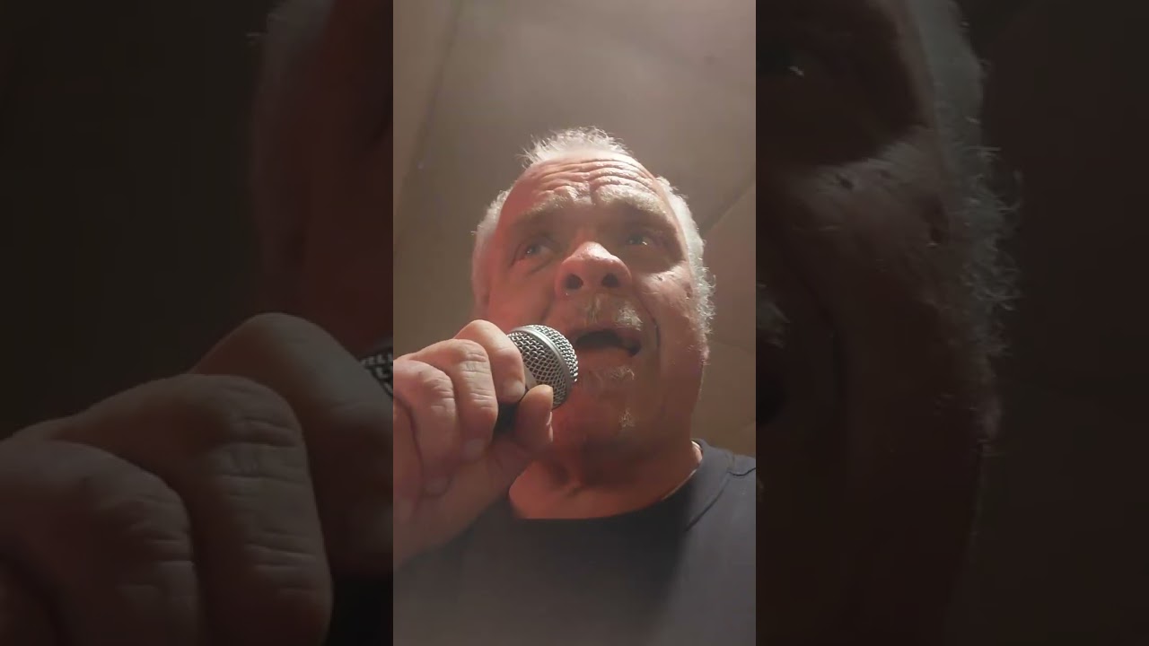 Karaoke this past friday night at vfw in clarksbrug wv USA last song of the night  