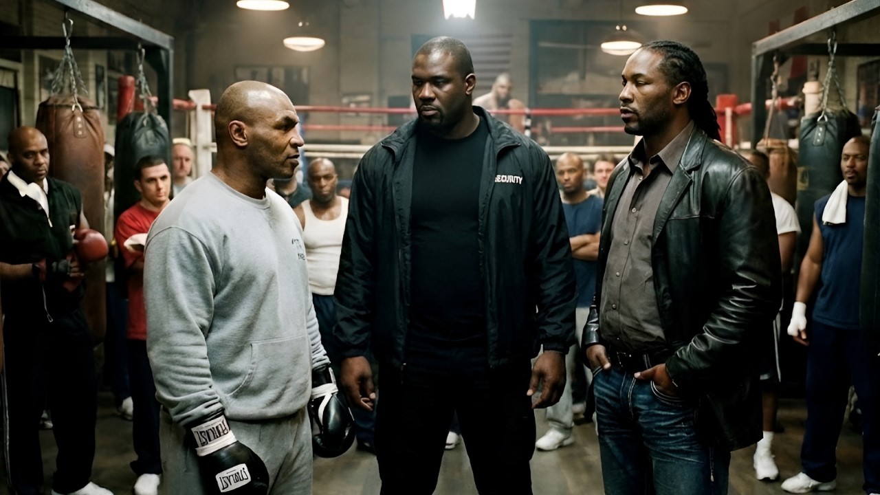Mike Tyson and Lennox Lewis Crossed Paths in Public — People Froze...