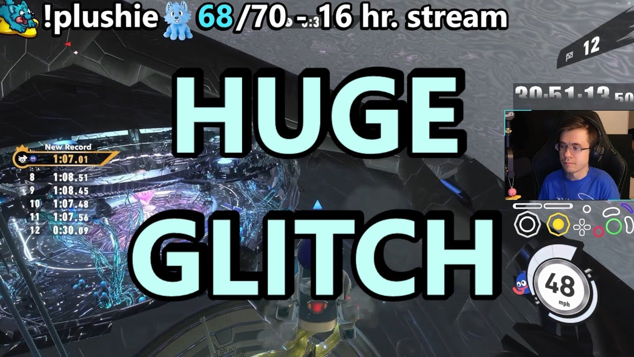 [PATCHED] Kirby Air Riders - Galactic Nova in 1:06.58 (Glitched)
