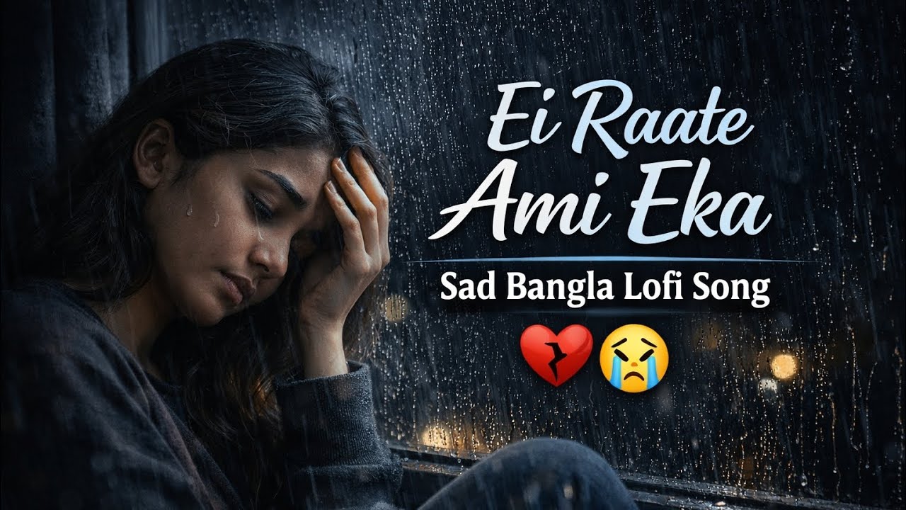 Ei Raate Ami Eka 🌙 | Sad Bengali Lofi Song | Lonely Night Bangla Lofi 2026 | GaanBox | #lofi