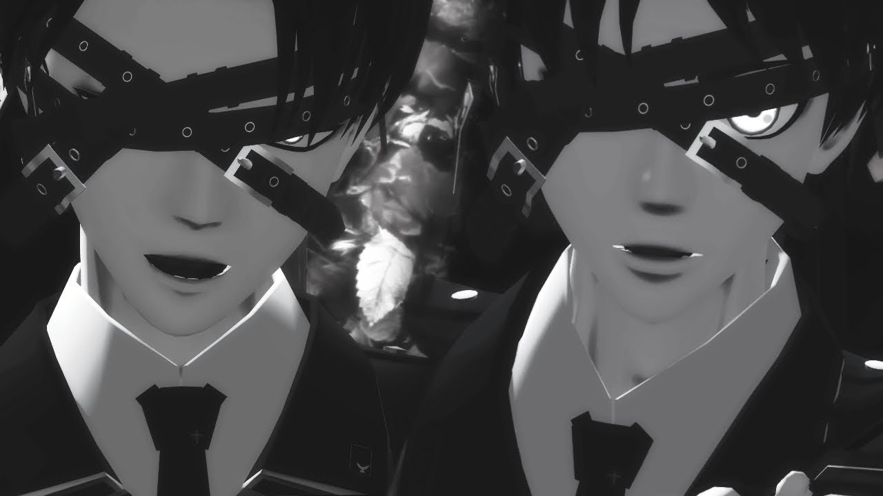 【進撃のMMD】軍服エレンとリヴァイでJust a game【Attack on Titan MMD】